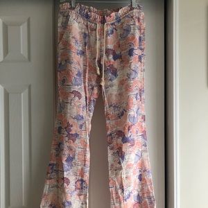 Roxy linen beach pants